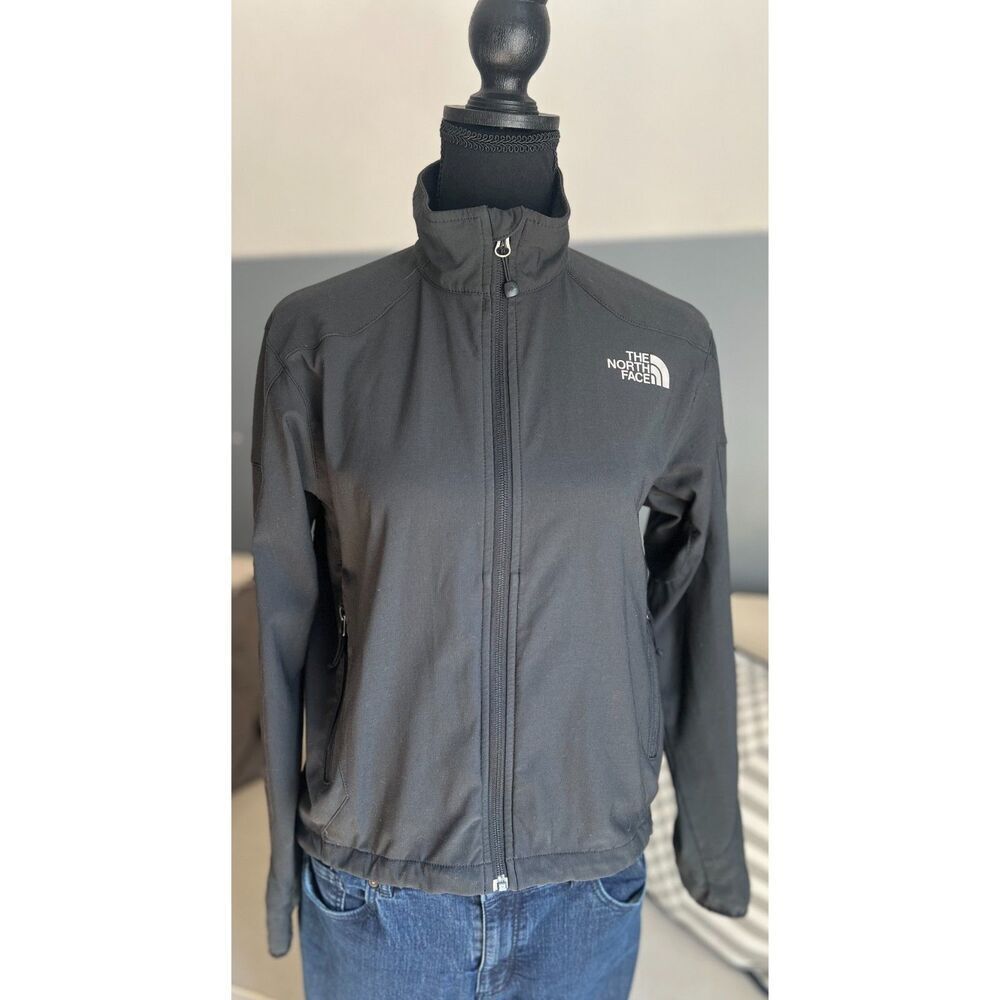 NORTH FACE - SOFT SHELL BLACK APEX JACKET - SIZE S